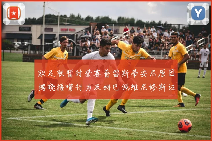 欧足联暂时禁赛普雷斯蒂安尼原因揭晓捂嘴行为及姆巴佩维尼修斯证词分析