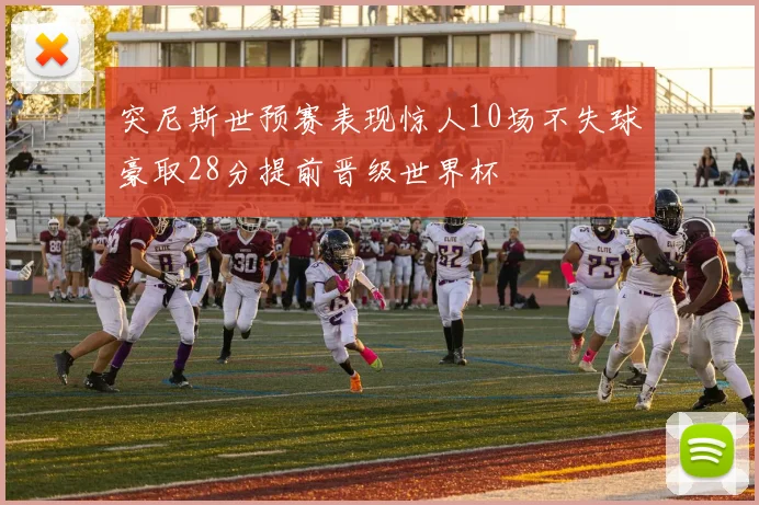 突尼斯世预赛表现惊人10场不失球豪取28分提前晋级世界杯